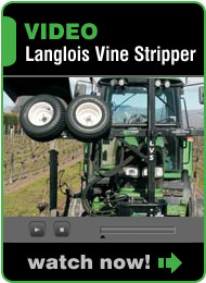 Langlois Vine Stripper & Vine Shredder Demonstration Video
